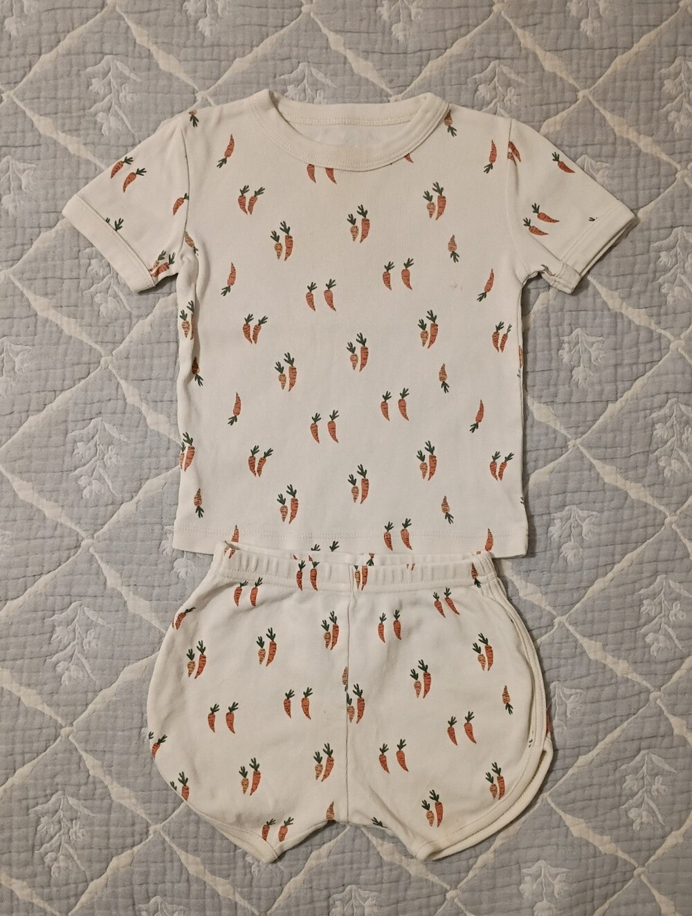 Fin & Vince Carrot Track T-shirt & Shorts 18-24 Months